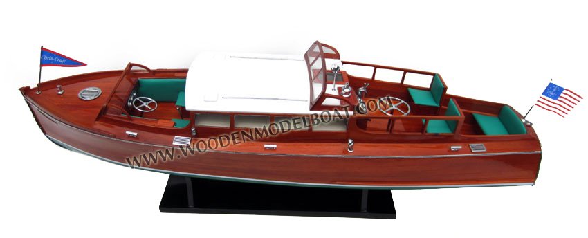 Model Boat 1929 Chris Craft Commuter Cruiser