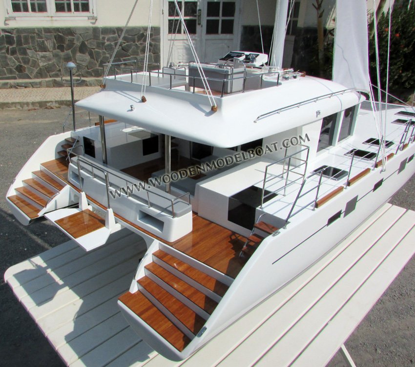 Lagoon catamaran 560 ship model
