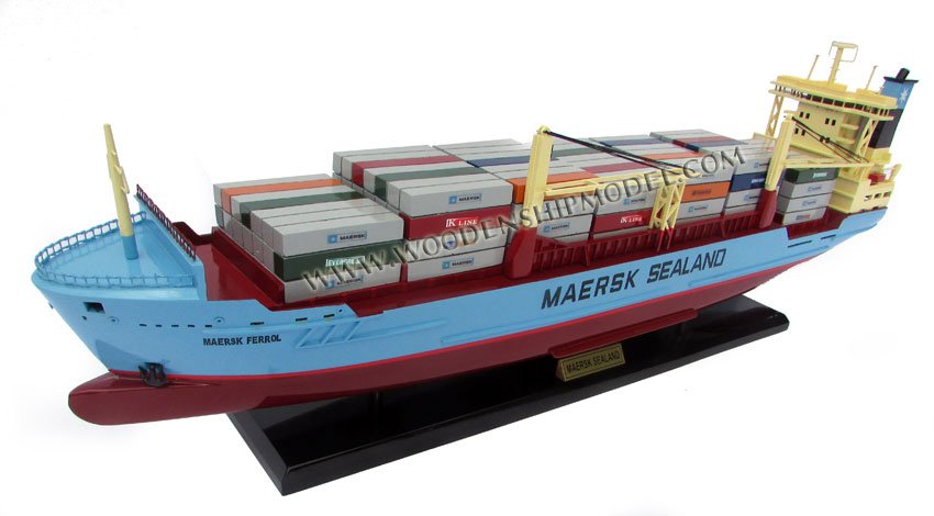 Scratch built Container Ship Model Maersk Ferrol