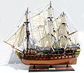 Model Ship HMS Bellona - Click to enlarge !!!