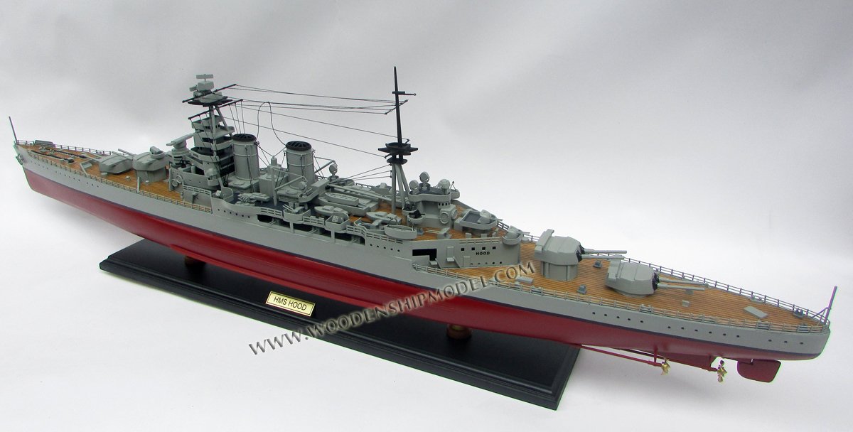 Battle Ship Model HMS Hood