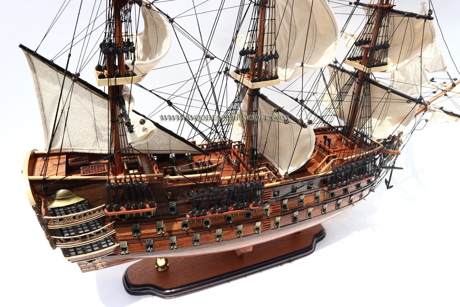 Le Royal Louis, Le Royal Louis tall ship, Le Royal Louis historic ship, Le Royal Louis wooden model ship, Le Royal Louis model handicrafted ship, Le Royal Louis model handicraft boat, wooden model boat handicraft Le Royal Louis, model historic ship Le Royal Louis, model handicrafted ship Le Royal Louis, handcrafted Soleil Royal french ship, french historic ship, hand-made wooden ship model Royal Louis